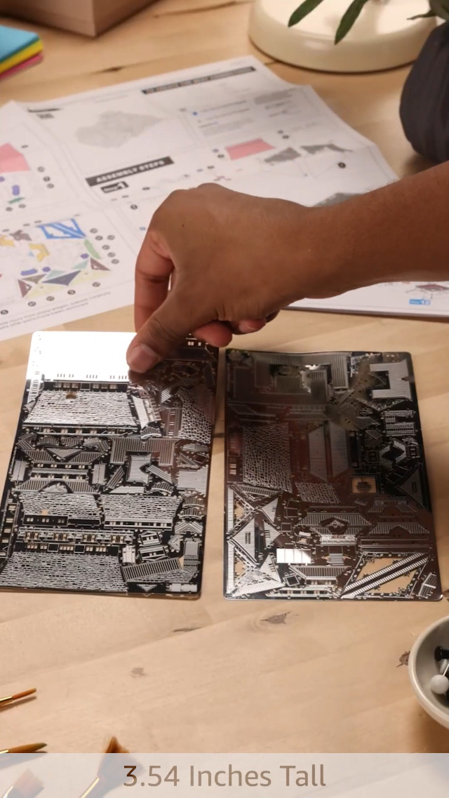 Amazon.com: Fascinations Metal Earth Premium Series Osaka Castle